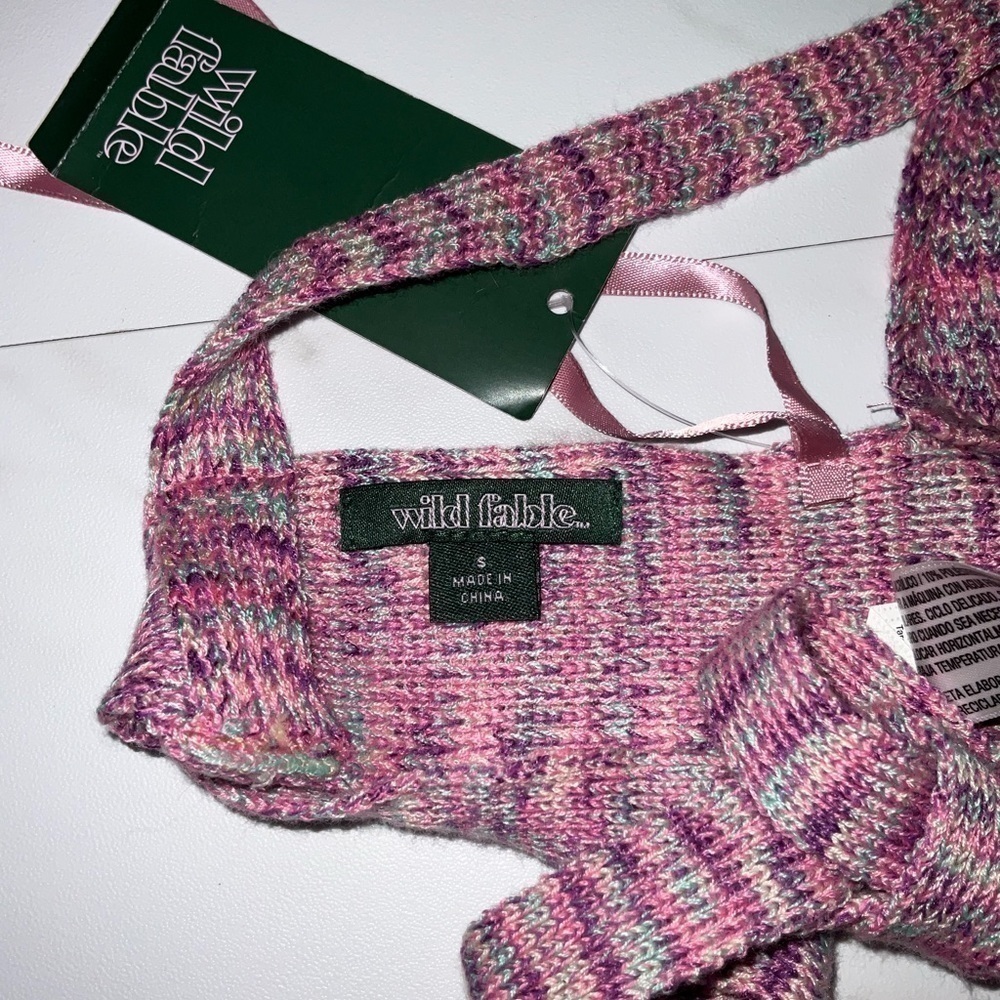 Wild Fable bodycon skirt & triangle sweater top set - Picture 7 of 8